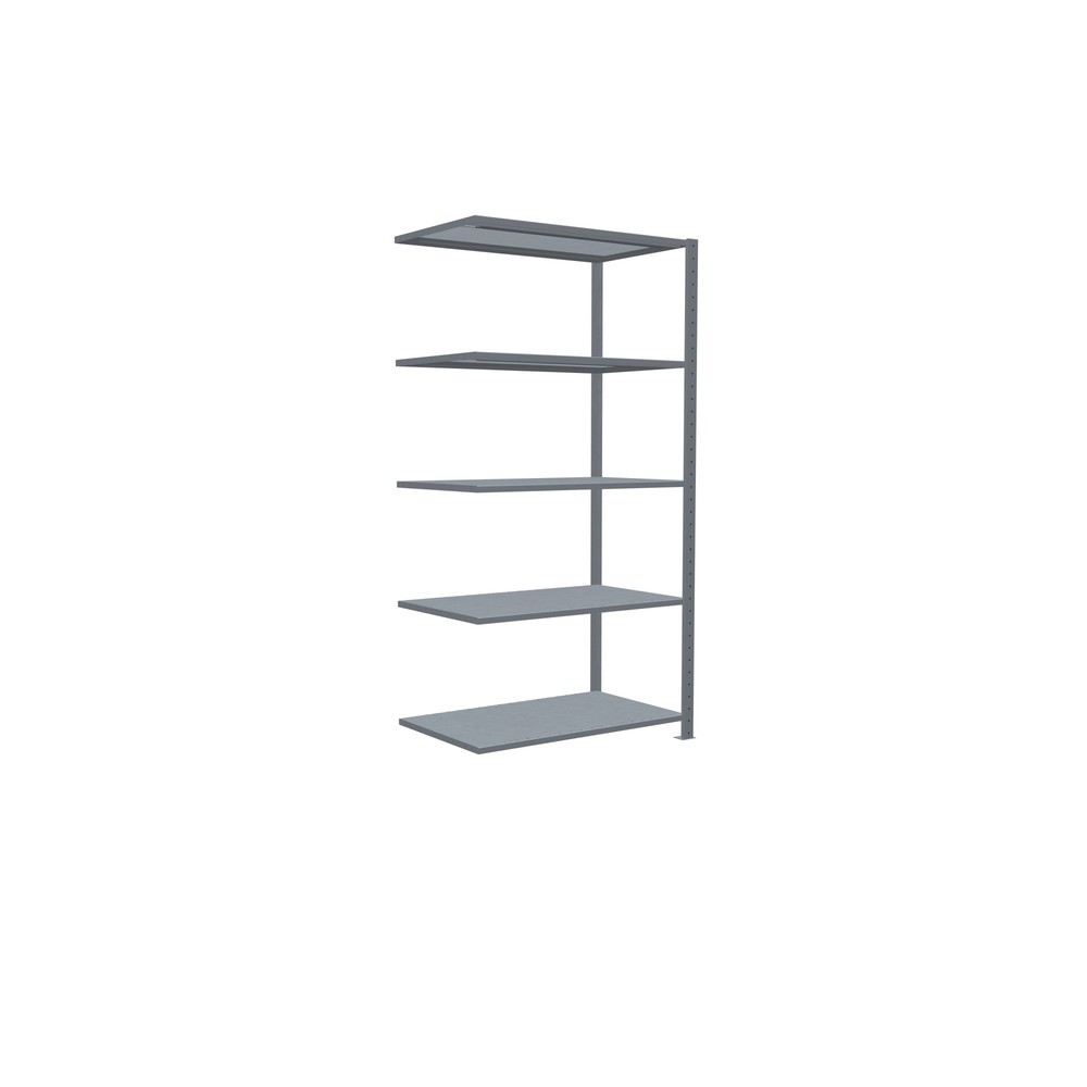Immagine del prodotto n. 2: Scaffalatura a ripiani SCHULTE, sistema a incastro, campata aggiuntiva, portata per piano 150 kg, zincata, AxLxP 2.000 x 1.000 x 600 mm