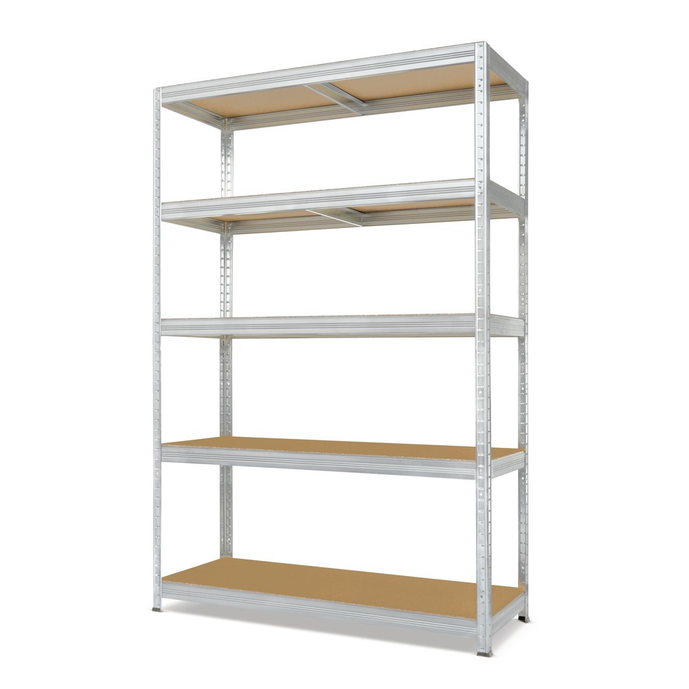 Immagine del prodotto: Scaffalatura a ripiani Steinbock® di tipo M zincata, portata per piano di 150 kg, AxLxP 1.800 x 1.200 x 450 mm