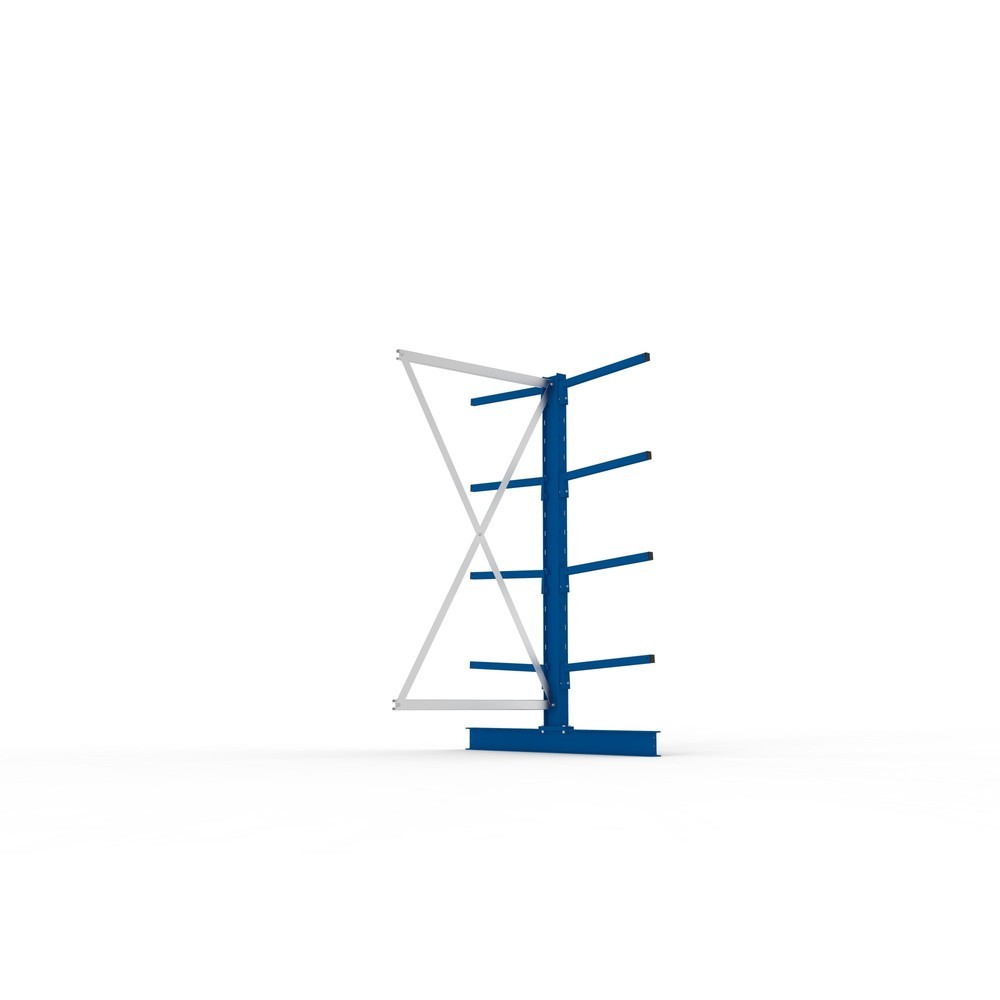 Immagine del prodotto n. 3: Campata aggiuntiva per scaffalatura cantilever META, a doppio fronte, portata per braccio 140 kg, AxLxP 2.000 x 1.030 x 1.420 mm