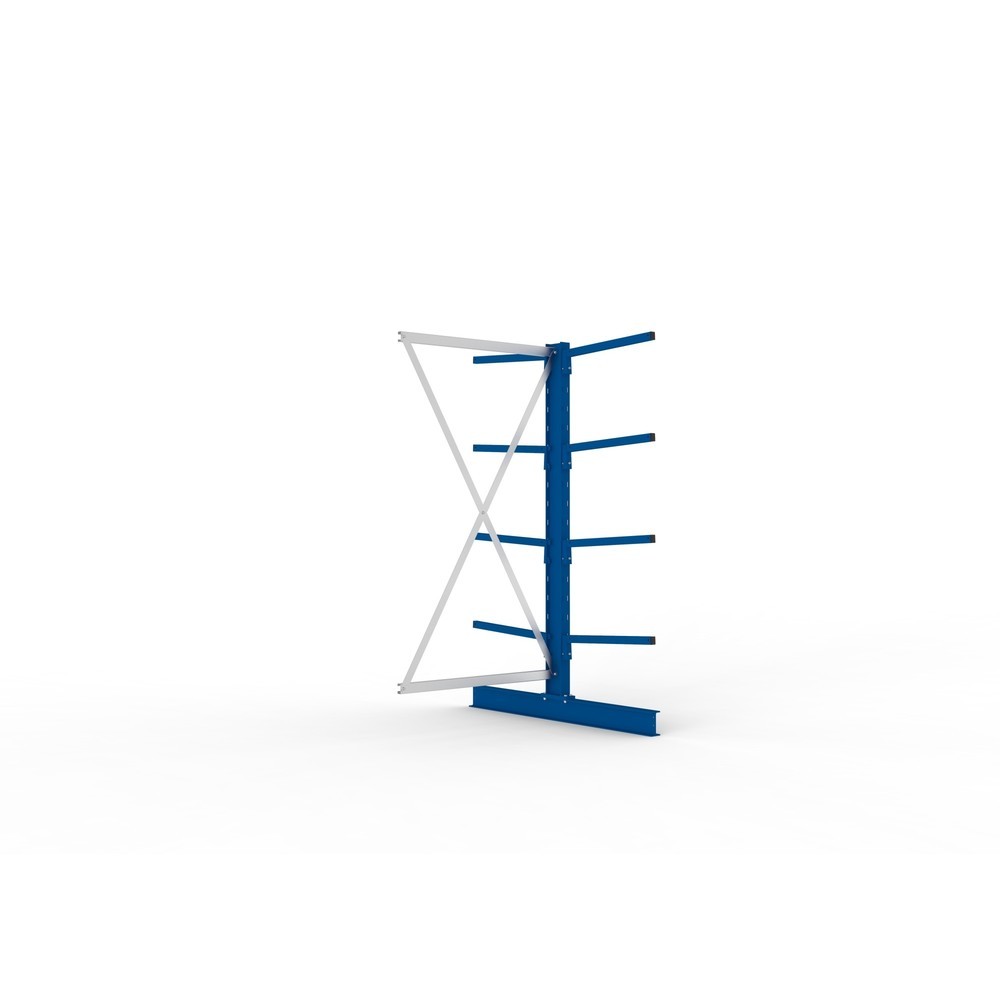 Immagine del prodotto: Campata aggiuntiva per scaffalatura cantilever META, a doppio fronte, portata per braccio 140 kg, AxLxP 2.000 x 1.030 x 1.420 mm
