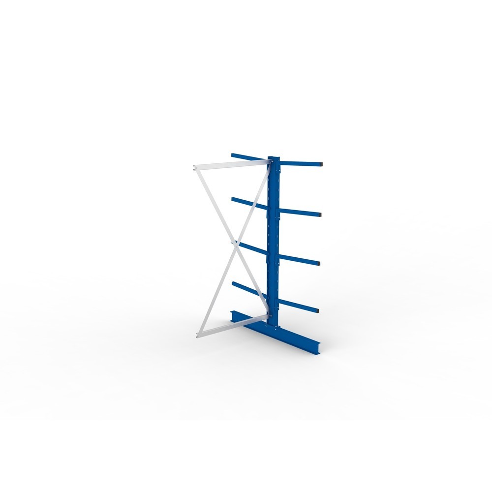 Immagine del prodotto n. 4: Campata aggiuntiva per scaffalatura cantilever META, a doppio fronte, portata per braccio 140 kg, AxLxP 2.000 x 1.030 x 1.420 mm