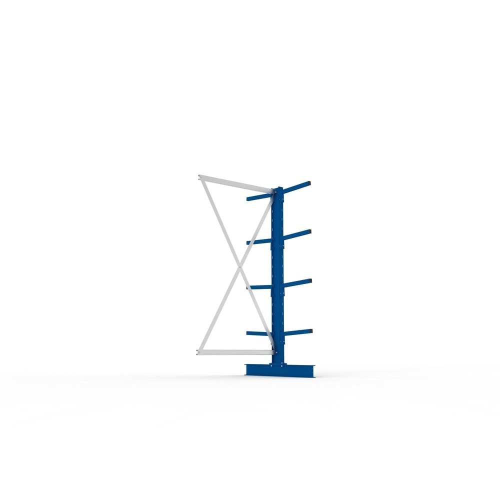 Immagine del prodotto n. 3: Campata aggiuntiva per scaffalatura cantilever META, a doppio fronte, portata per braccio 220 kg, AxLxP 2.000 x 1.030 x 1.020 mm