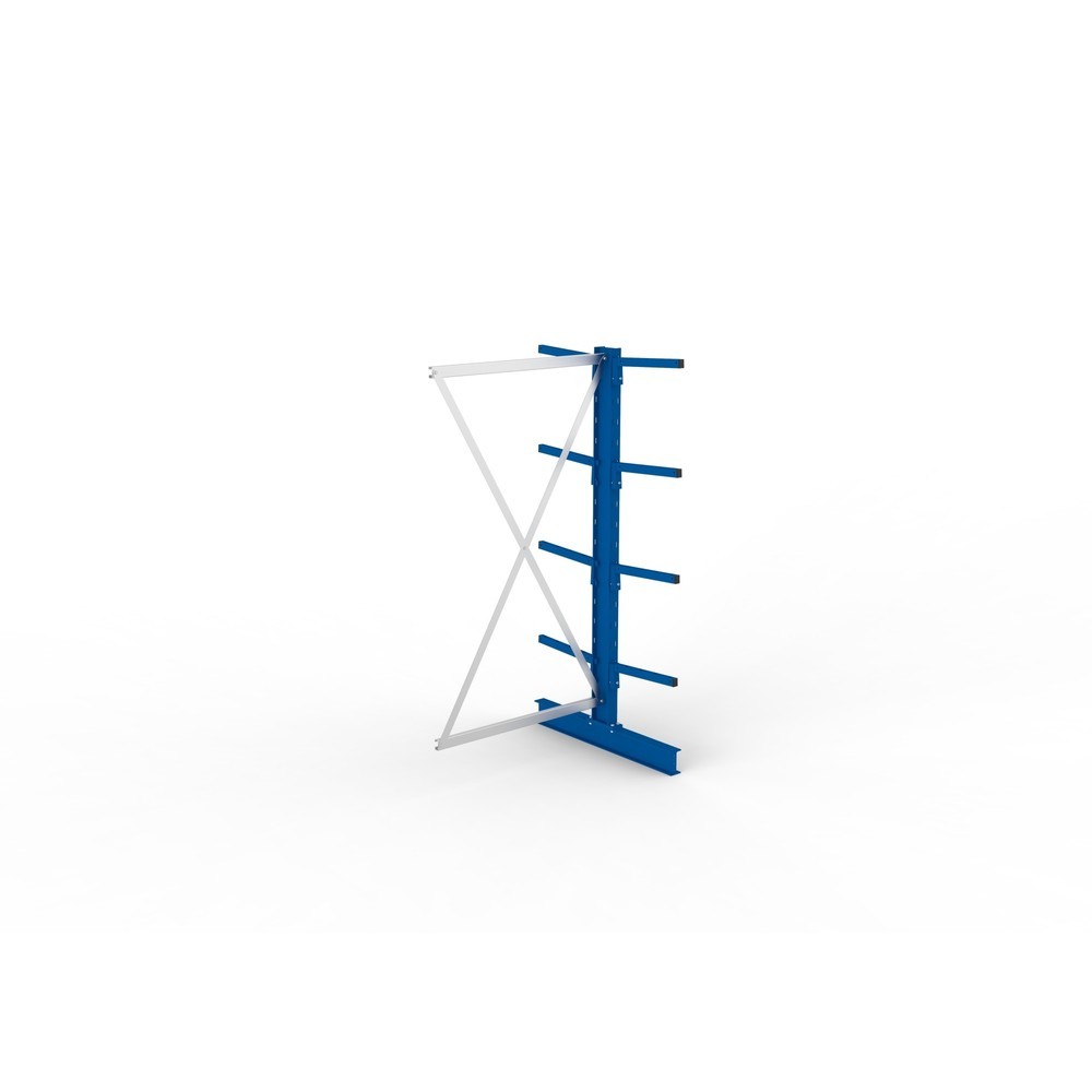 Immagine del prodotto n. 4: Campata aggiuntiva per scaffalatura cantilever META, a doppio fronte, portata per braccio 220 kg, AxLxP 2.000 x 1.030 x 1.020 mm