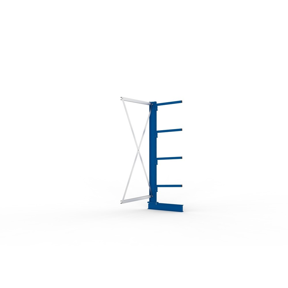 Immagine del prodotto n. 2: Campata aggiuntiva per scaffalatura cantilever META, a fronte singolo, portata per braccio 175 kg, AxLxP 2.000 x 1.030 x 710 mm