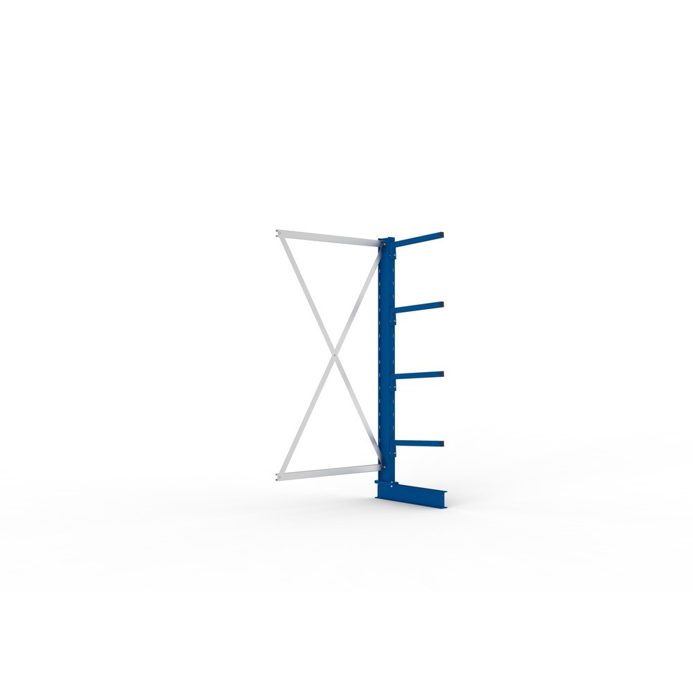 Immagine del prodotto: Campata aggiuntiva per scaffalatura cantilever META, a fronte singolo, portata per braccio 175 kg, AxLxP 2.000 x 1.030 x 710 mm