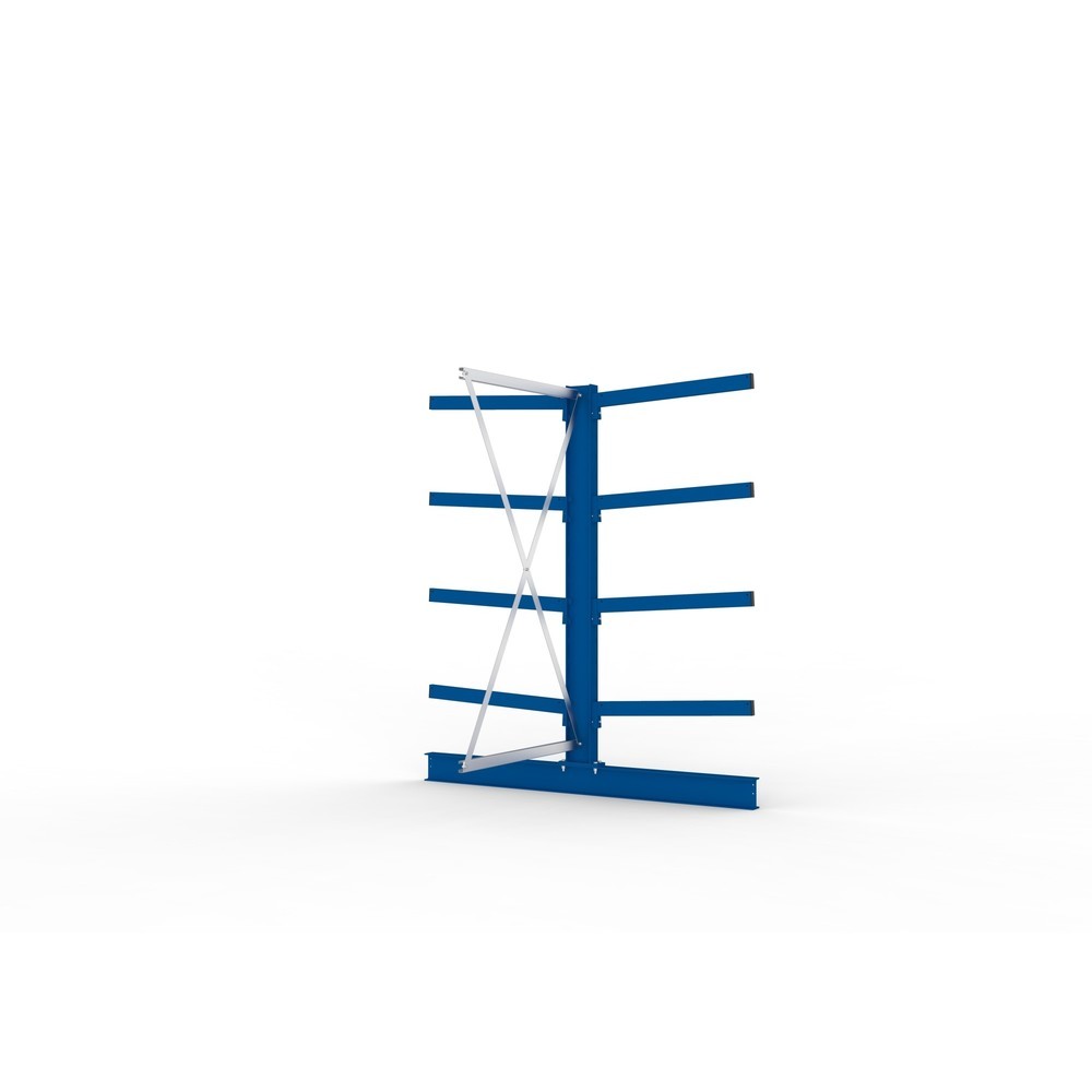 Immagine del prodotto n. 4: Campata aggiuntiva per scaffalatura cantilever META, a doppio fronte, portata per braccio fino a 250 kg, AxLxP 2.000 x 1.030 x 1.840 mm