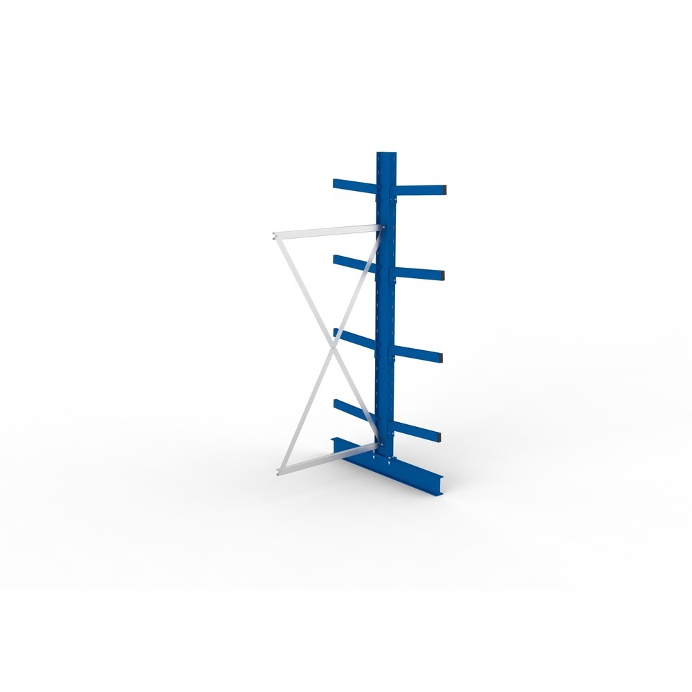 Immagine del prodotto n. 2: Campata aggiuntiva per scaffalatura cantilever META, a doppio fronte, portata per braccio fino a 430 kg, AxLxP 2.500 x 1.030 x 1.240 mm