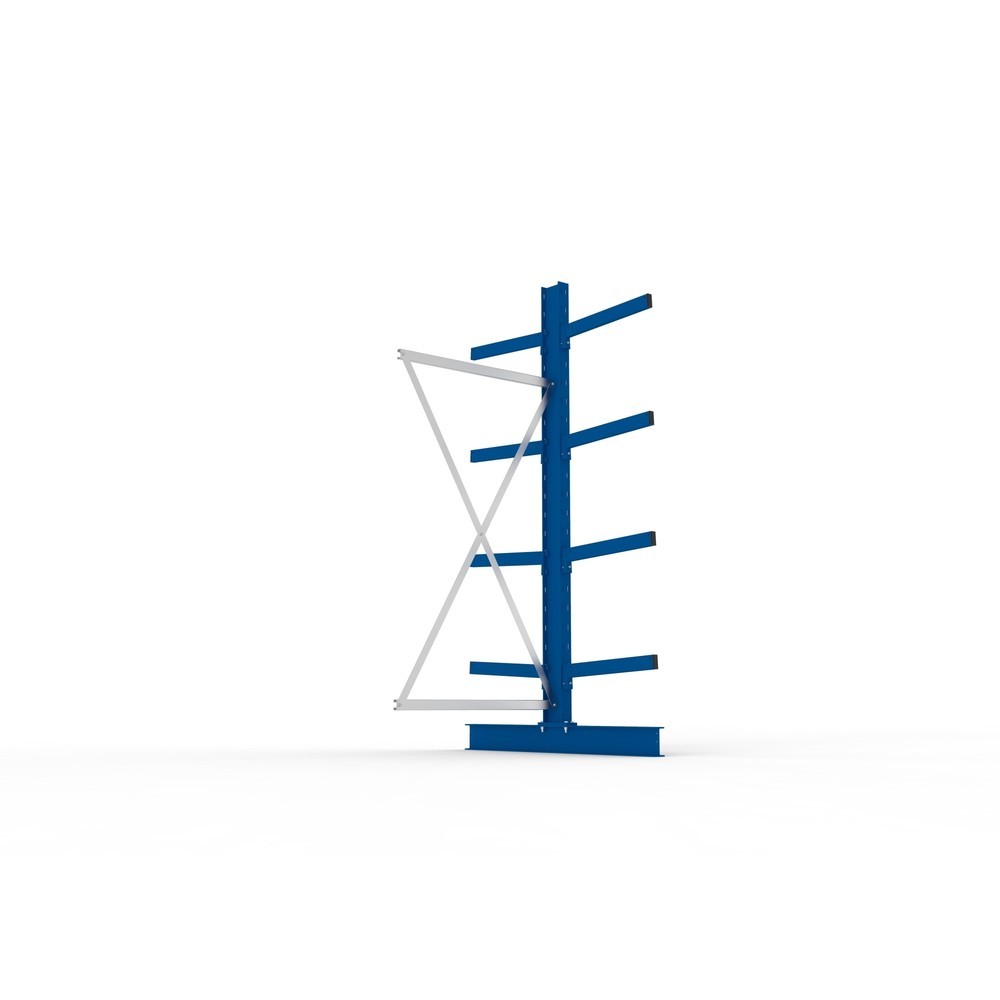 Immagine del prodotto n. 3: Campata aggiuntiva per scaffalatura cantilever META, a doppio fronte, portata per braccio fino a 355 kg, AxLxP 2.500 x 1.030 x 1.440 mm