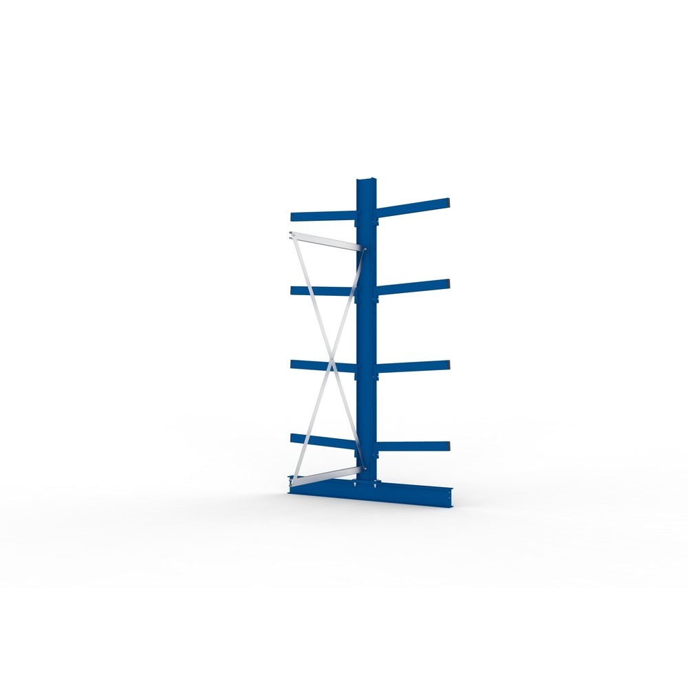 Immagine del prodotto n. 4: Campata aggiuntiva per scaffalatura cantilever META, a doppio fronte, portata per braccio fino a 355 kg, AxLxP 2.500 x 1.030 x 1.440 mm
