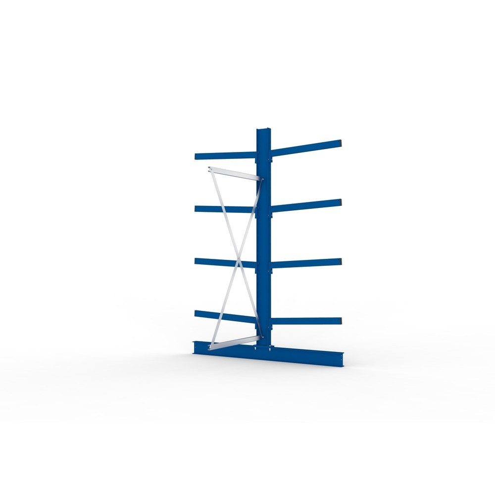 Immagine del prodotto n. 4: Campata aggiuntiva per scaffalatura cantilever META, a doppio fronte, portata per braccio fino a 250 kg, AxLxP 2.500 x 1.030 x 1.840 mm