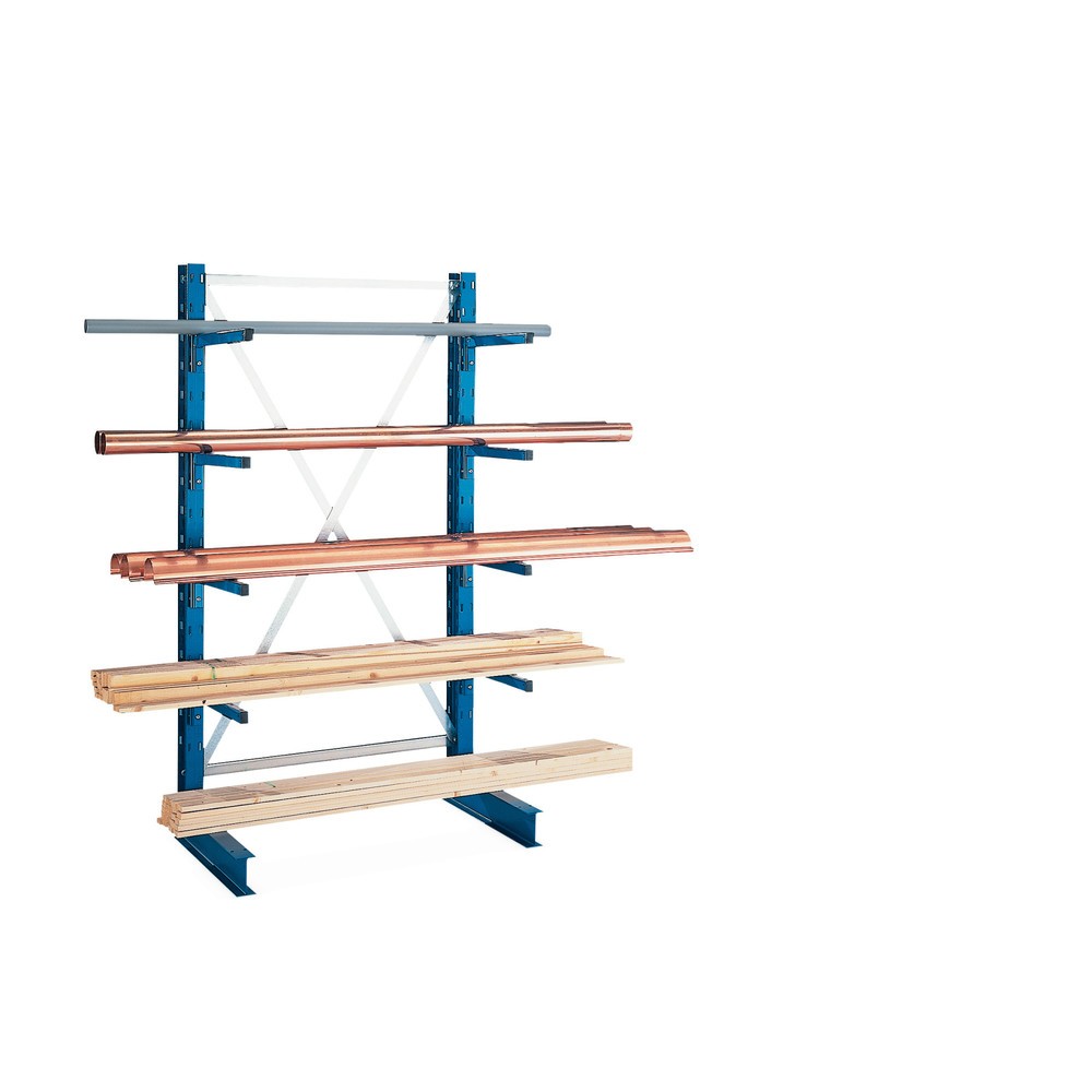 Scaffalatura Cantilever META campata base, monofronte, portata fino a 220 kg