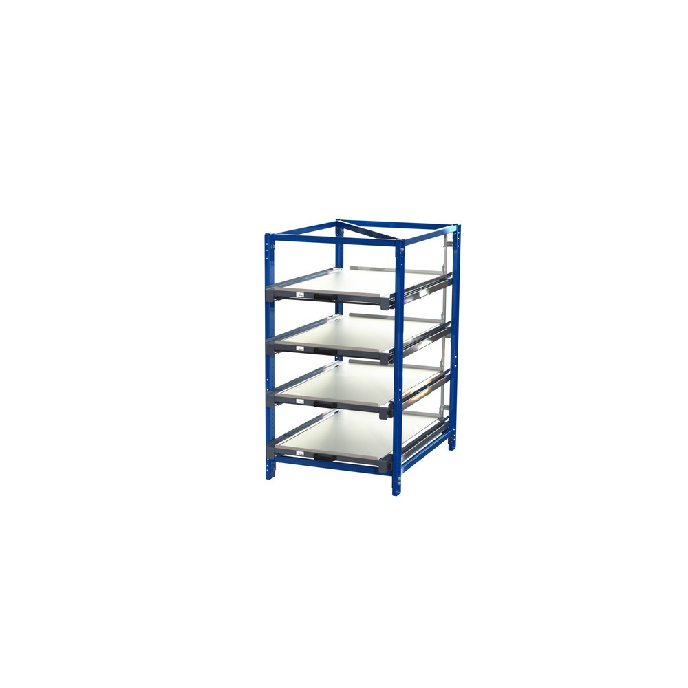 Immagine del prodotto: Scaffale con ripiani estraibili, 4 ripiani