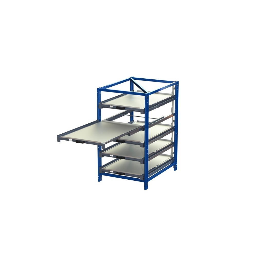 Immagine del prodotto n. 2: Scaffale con ripiani estraibili, 5 ripiani