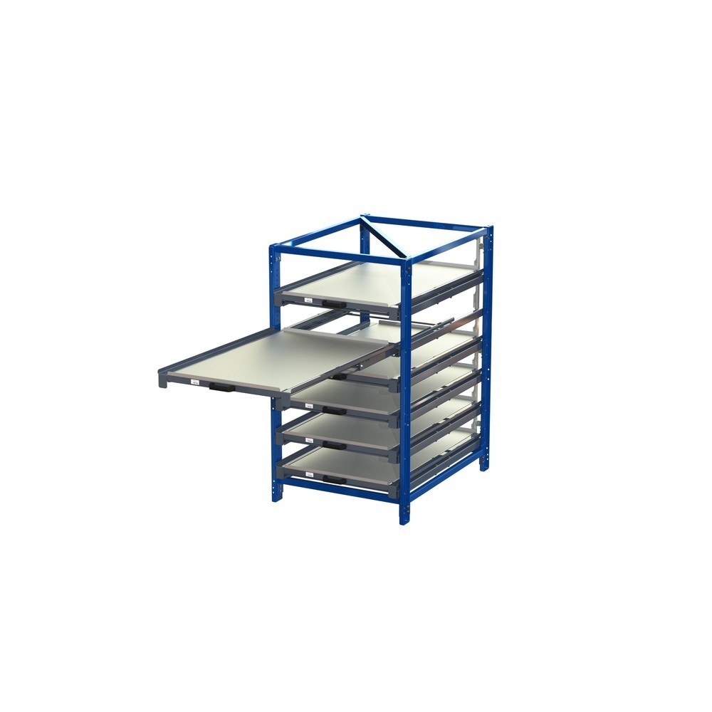 Immagine del prodotto n. 2: Scaffale con ripiani estraibili, 6 ripiani