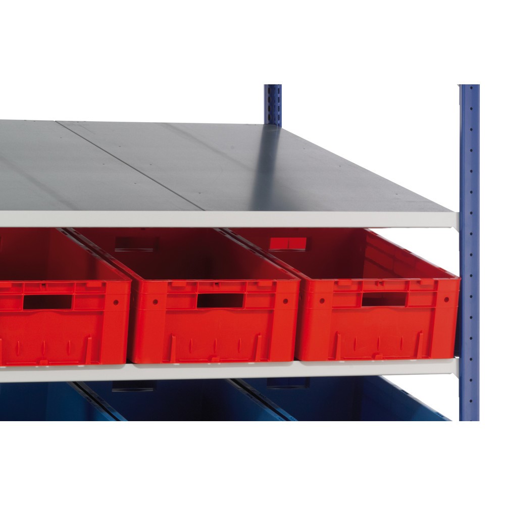Immagine del prodotto n. 2: Scaffalatura inclinata SCHULTE, campata aggiuntiva MULTIplus 150, 2000 x 1300 x 1200 mm