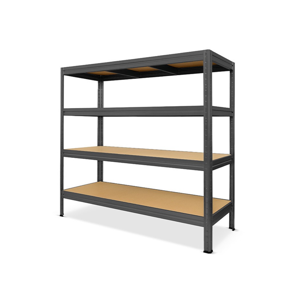 Immagine del prodotto n. 1: Scaffalatura per carichi pesanti HEMMDAL modello XXL, grigio grafite - 177 x 200 x 60 cm - fino a 2.000 kg