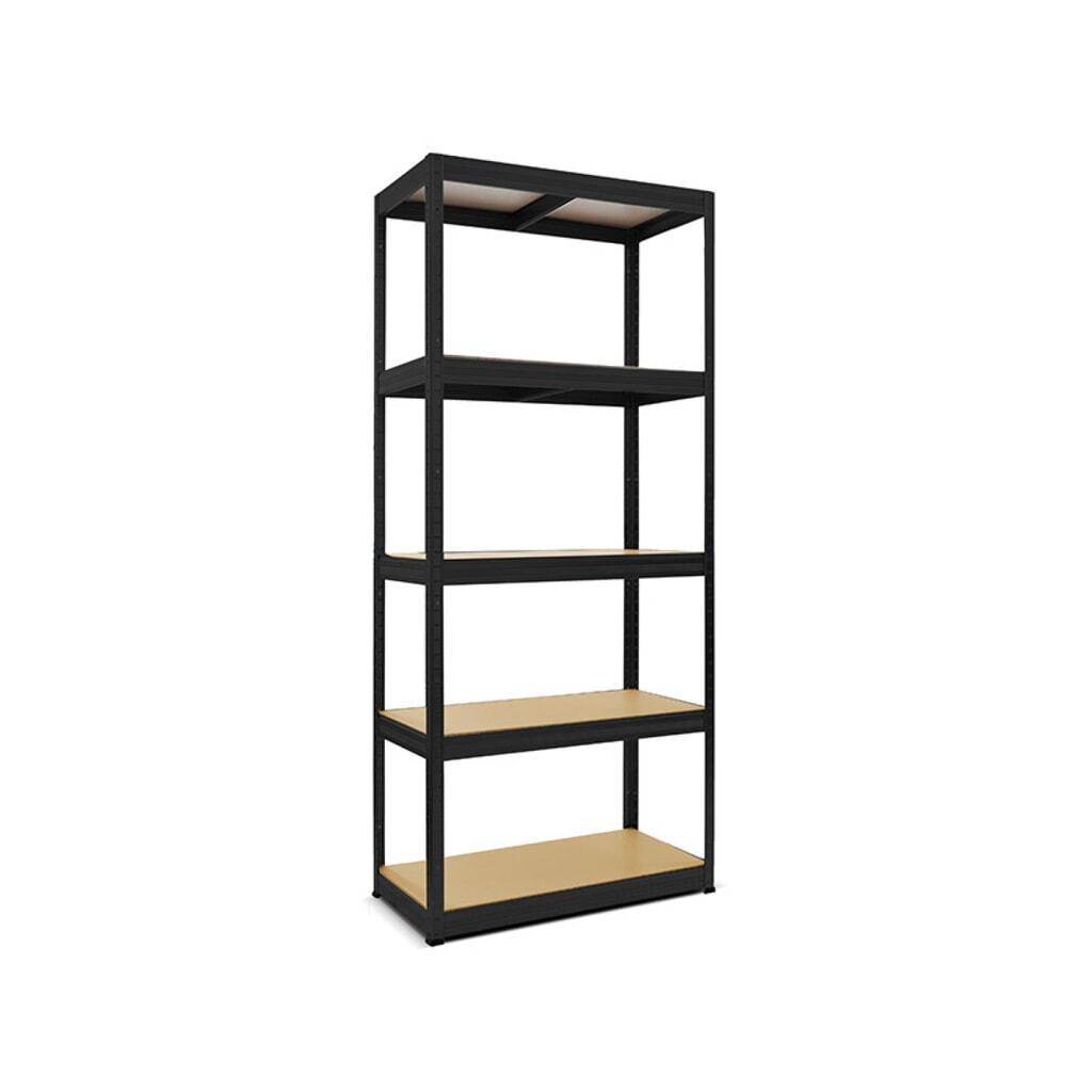 Scaffalatura per carichi pesanti HEMMDAL modello S, nero - 180 x 90 x 45 cm - fino a 750 kg Immagine del prodotto: Scaffalatura per carichi pesanti HEMMDAL modello S, nero - 180 x 90 x 45 cm - fino a 750 kg