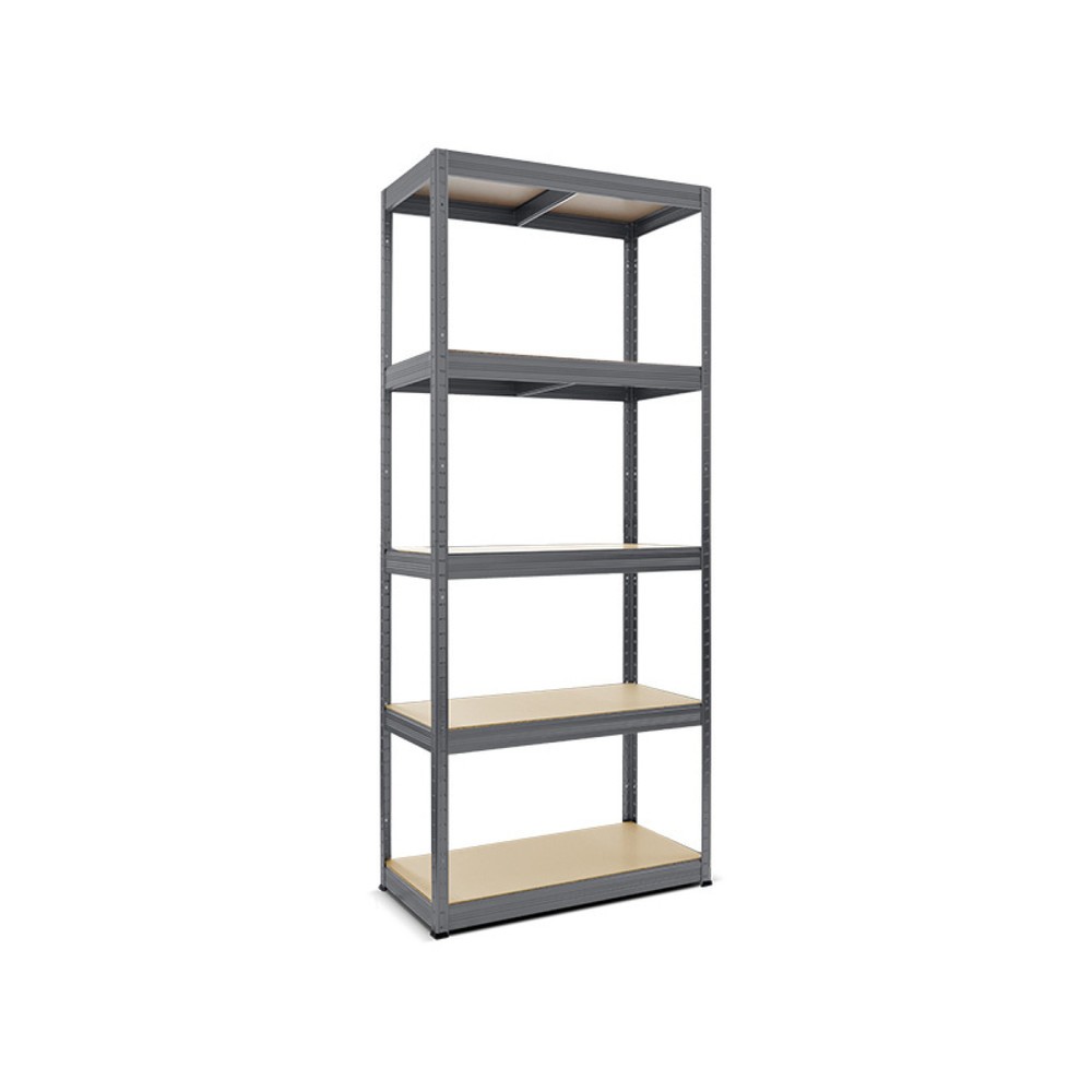 Immagine del prodotto: Scaffalatura per carichi pesanti HEMMDAL modello XS, grigio grafite - 180 x 75 x 35 cm - fino a 750 kg