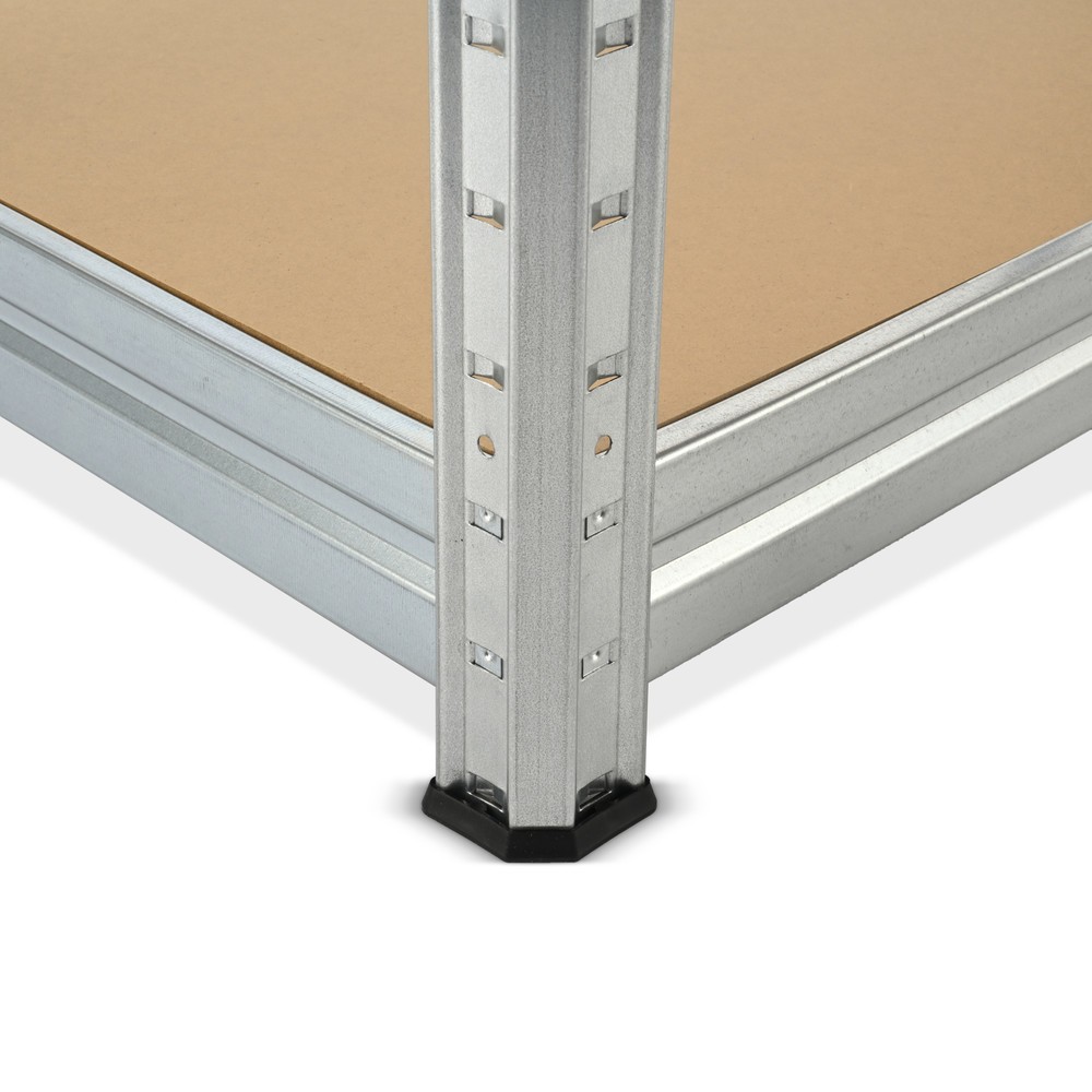 Immagine del prodotto n. 4: Scaffalatura a campata larga HEMMDAL, sistema a incastro, portata per piano 500 kg, zincata, AxLxP 1.770 x 1.600 x 450 mm
