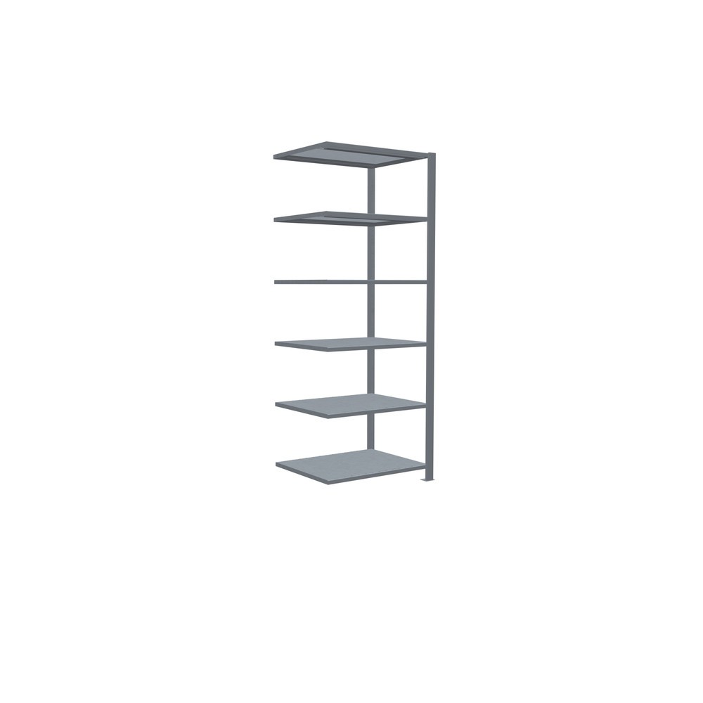 Immagine del prodotto n. 2: Scaffalatura per documenti SCHULTE campata aggiuntiva, a doppio fronte, con spondine centrali, portata per piano 150 kg, AxLxP 2.000 x 750 x 600 mm