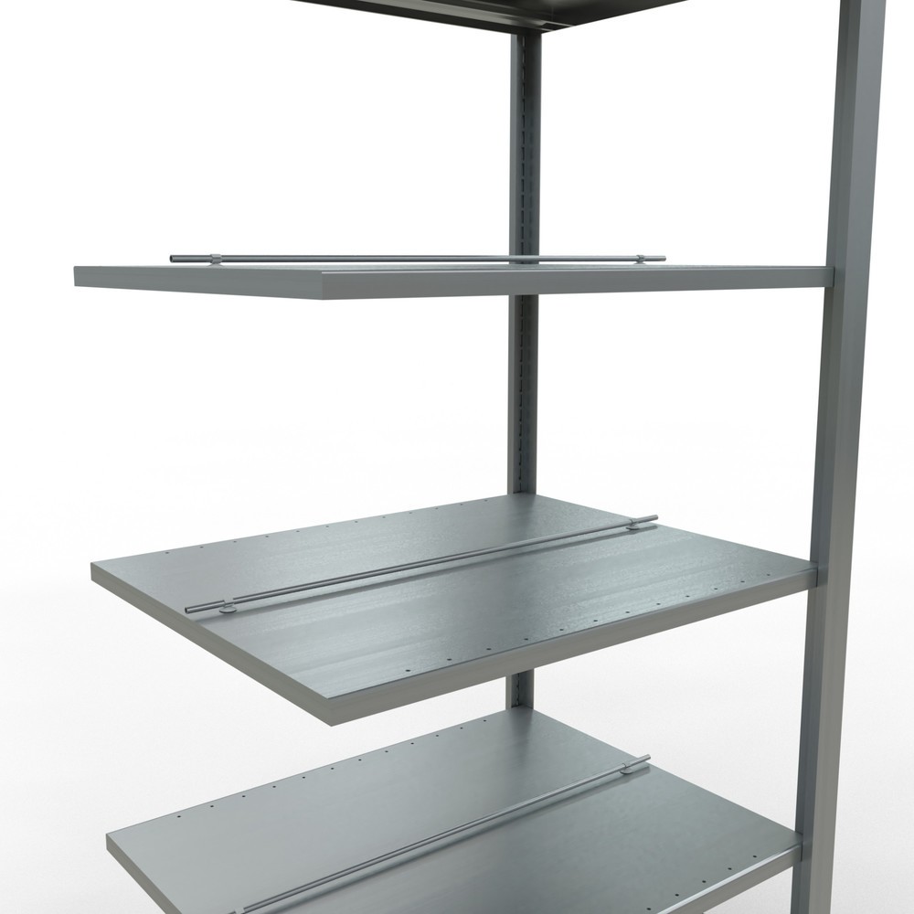 Immagine del prodotto n. 5: Scaffalatura per documenti SCHULTE campata aggiuntiva, a doppio fronte, con spondine centrali, portata per piano 150 kg, AxLxP 2.000 x 750 x 600 mm