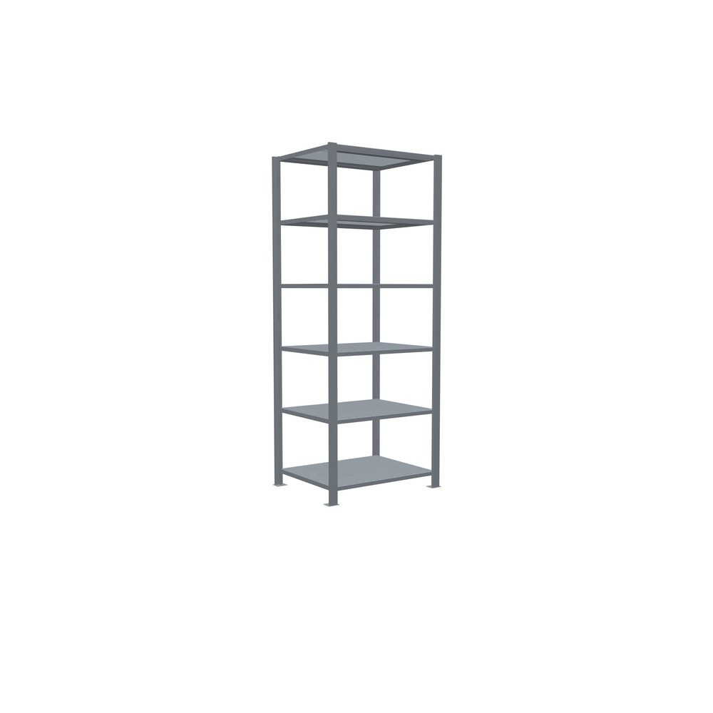 Immagine del prodotto n. 2: Scaffalatura per documenti SCHULTE campata base, a doppio fronte, con spondine centrali, portata per piano 150 kg, AxLxP 2.000 x 750 x 600 mm