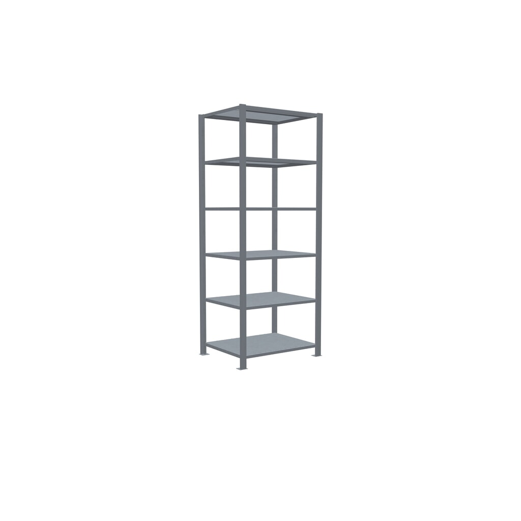 Immagine del prodotto n. 2: Scaffalatura per documenti SCHULTE campata base, a doppio fronte, con spondine centrali, portata per piano 150 kg, AxLxP 2.000 x 750 x 600 mm