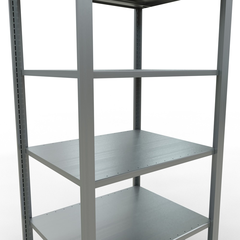 Immagine del prodotto n. 4: Scaffalatura per documenti SCHULTE campata base, a doppio fronte, senza spondine centrali, portata per piano 150 kg, AxLxP 2.000 x 750 x 600 mm