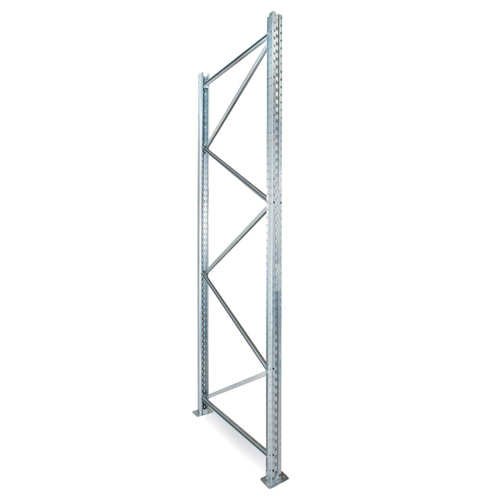 Immagine del prodotto n. 6: Scaffalatura porta-pallet ManOrga, portata per piano 1.644 kg, campata aggiuntiva, AxLxP 4.500 x 2.700 x 1.100 mm