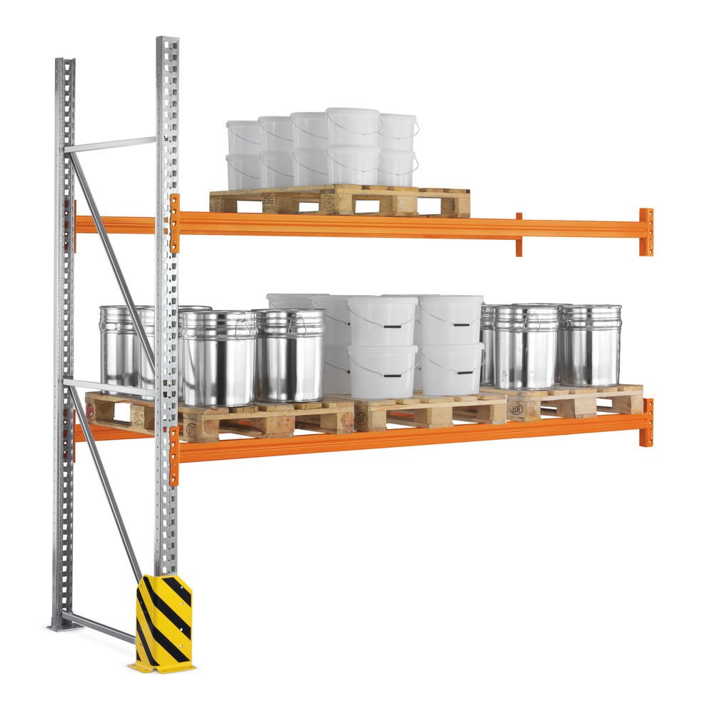 Immagine del prodotto n. 1: Scaffalatura porta-pallet META MULTIPAL, campata aggiuntiva, portata per piano 4.420 kg, HxLxP 2.700 x 1.825 x 1.100 mm