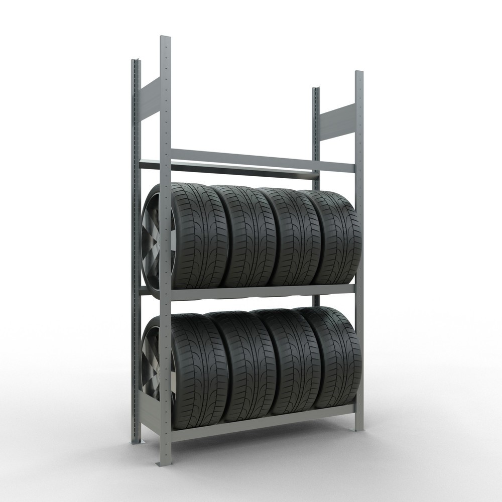 Immagine del prodotto n. 2: Scaffale per pneumatici SCHULTE, campata base, AxLxP 2.000 x 1.150 x 400 mm