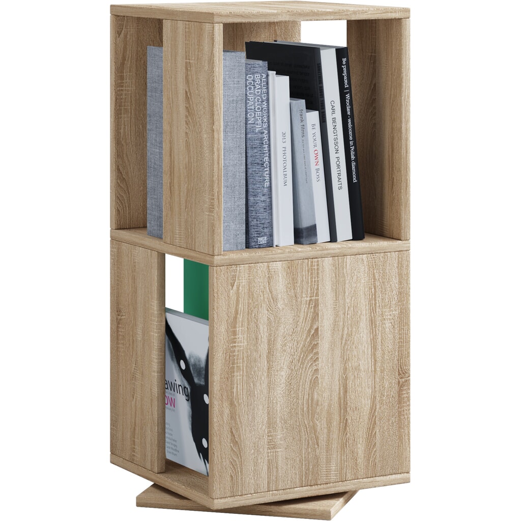 Scaffale girevole VCM Stifta L, rovere Sonoma Immagine del prodotto: Scaffale girevole VCM Stifta L, rovere Sonoma