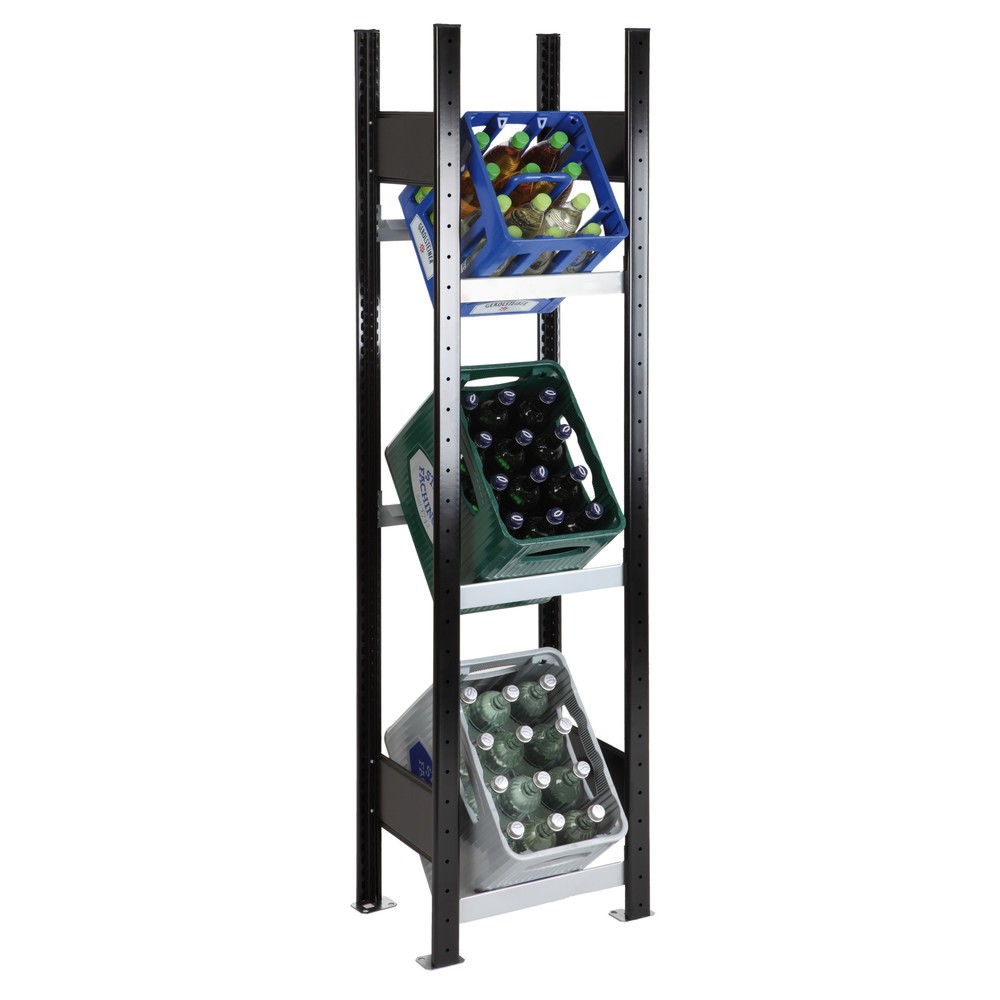 Immagine del prodotto n. 1: Scaffale per casse portabevande SCHULTE, AxL 1.800 x 400 mm