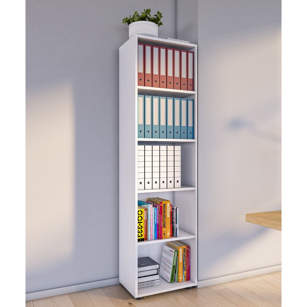 Immagine del prodotto n. 3: VCM scaffale Ulas 5 scomparti, bianco