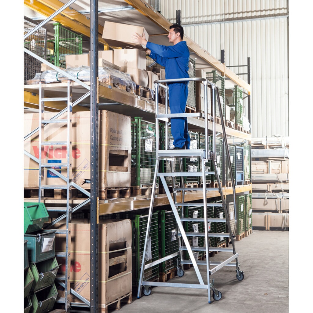 Immagine del prodotto n. 12: Scala a ponte KRAUSE®, mobile, altezza piano 1,65 m