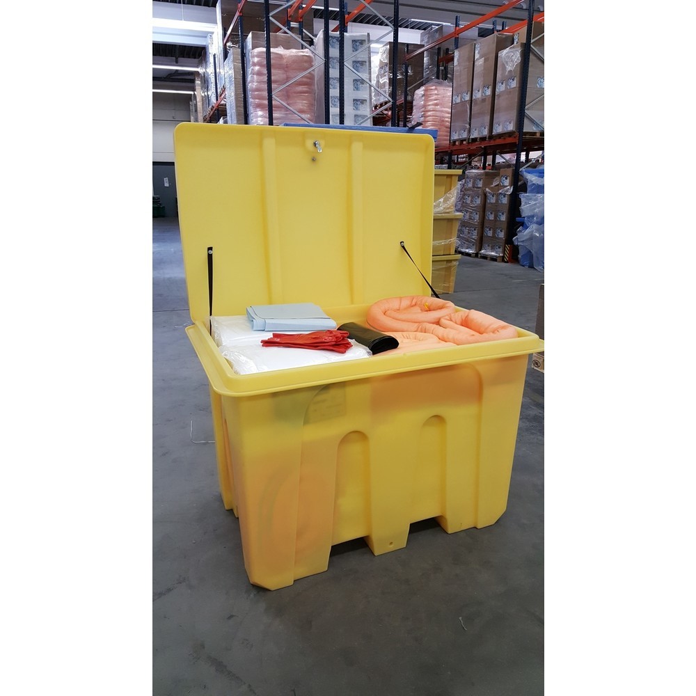 Immagine del prodotto: Scatola di emergenza, oli, capacità di assorbimento 1.200 l