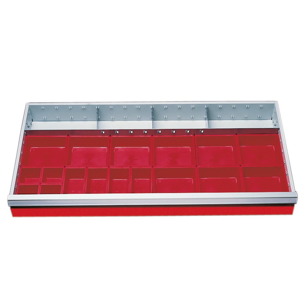 Immagine del prodotto: Scatole per minuteria per cassettiere professionali Bedrunka+Hirth, larghezza 980 mm