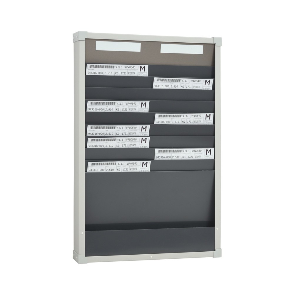 Immagine del prodotto: Classificatore, 2 file da 10 scomparti, HxB 750 x 490 mm