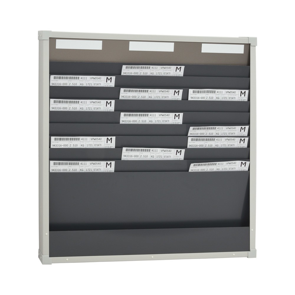 Immagine del prodotto: Classificatore, 3 file da 10 scomparti, HxB 750 x 720 mm