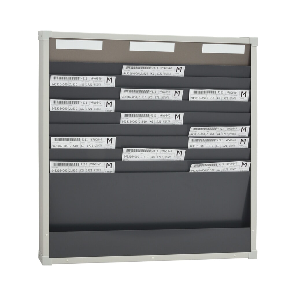Classificatore, 3 file da 10 scomparti, HxB 750 x 720 mm Immagine del prodotto: Classificatore, 3 file da 10 scomparti, HxB 750 x 720 mm