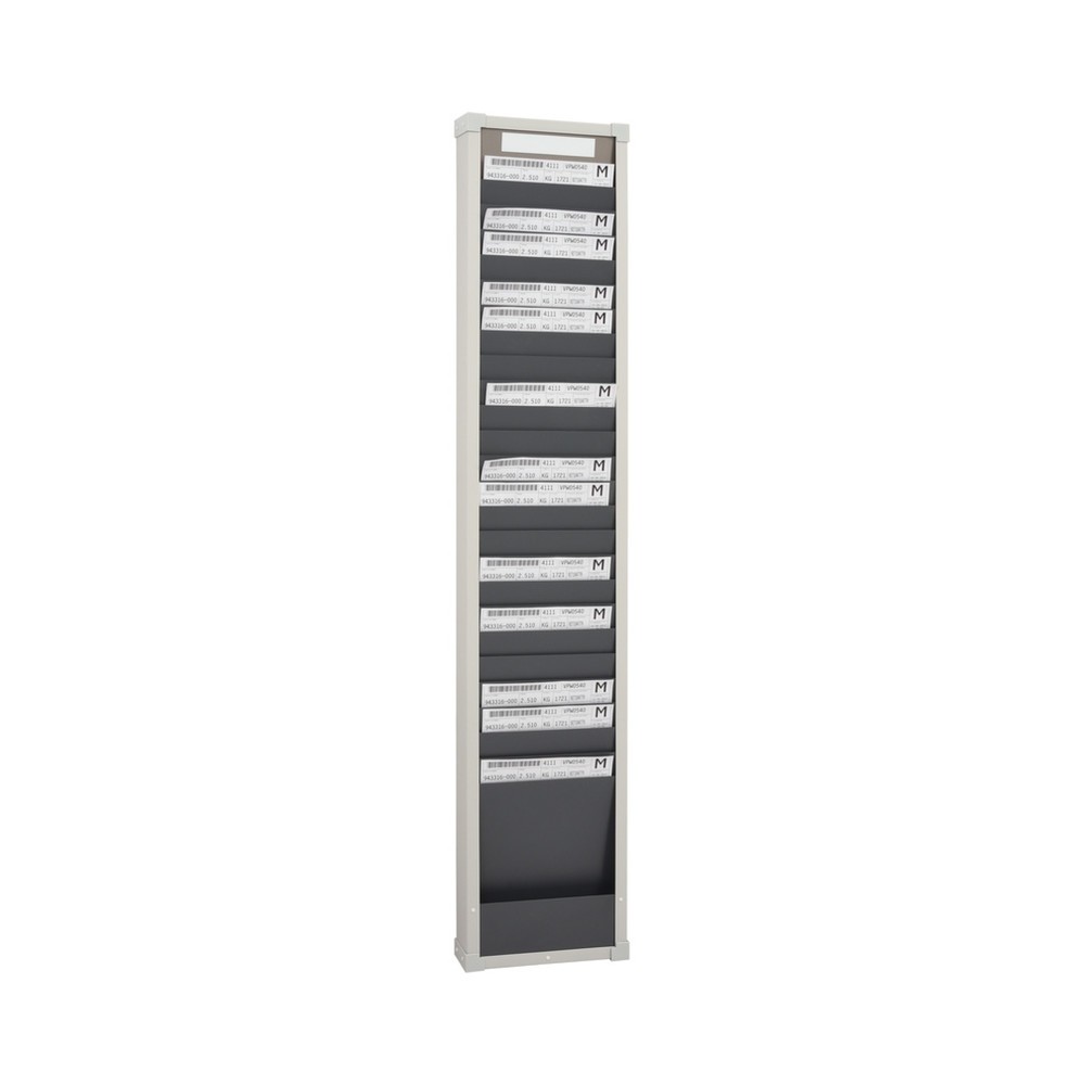 Immagine del prodotto: Classificatore, 1 fila, 25 scomparti, HxB 1.350 x 260 mm