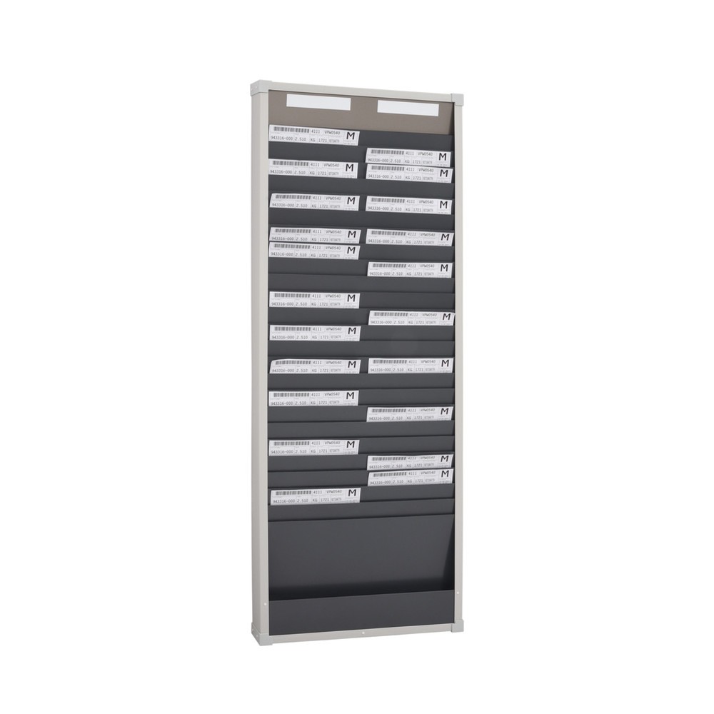 Immagine del prodotto: Classificatore, 2 file da 25 scomparti, HxB 1.350 x 490 mm
