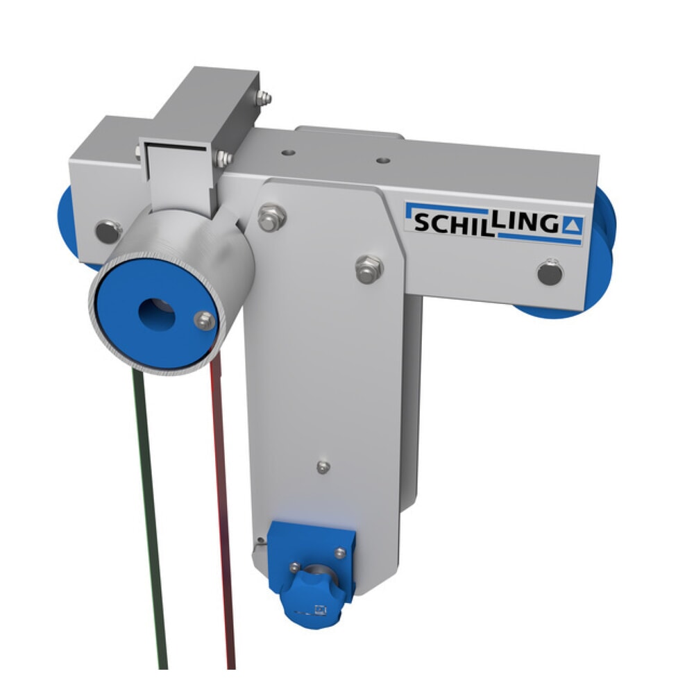 Immagine del prodotto n. 9: Gru a portale in alluminio con doppia traversa divisibile, mobile, punto di aggancio 2.562-3.412 mm, portata 1.000 kg