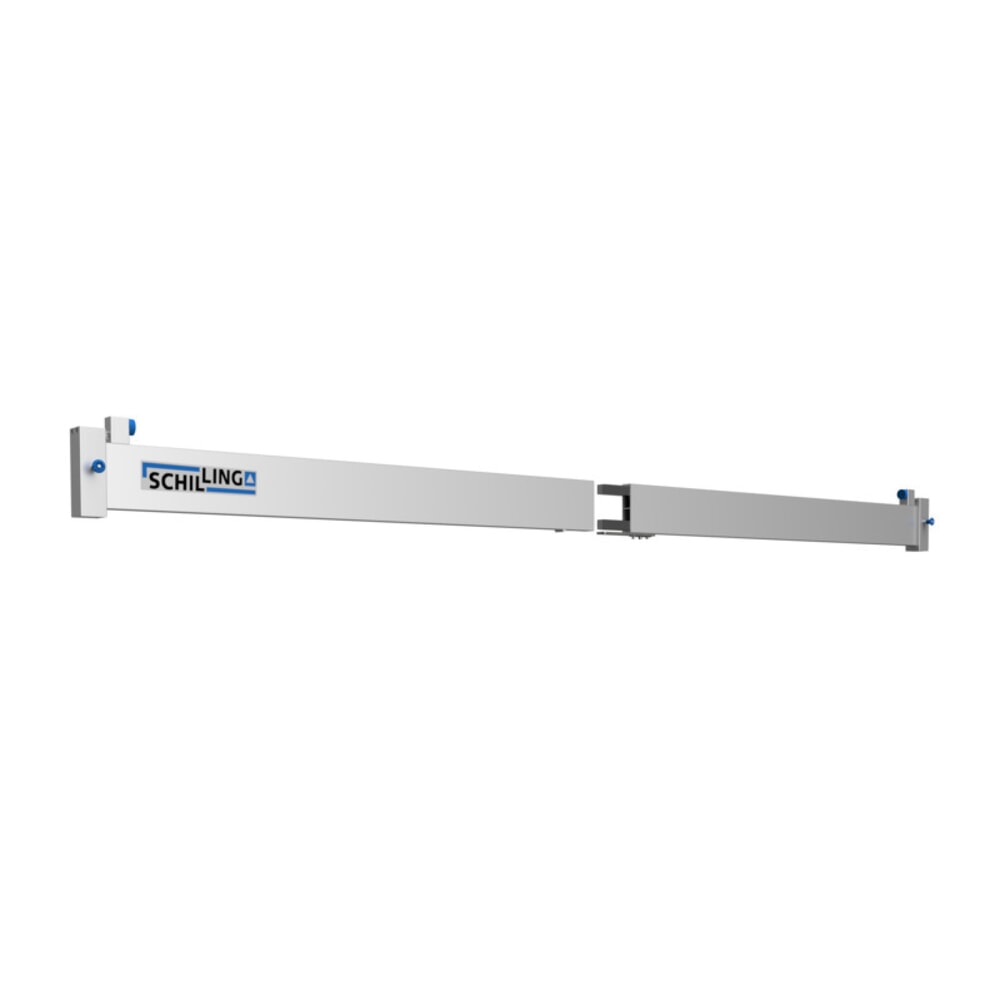 Immagine del prodotto n. 12: Gru a portale in alluminio con doppia traversa divisibile, mobile, punto di aggancio 2.562-3.412 mm, portata 1.000 kg