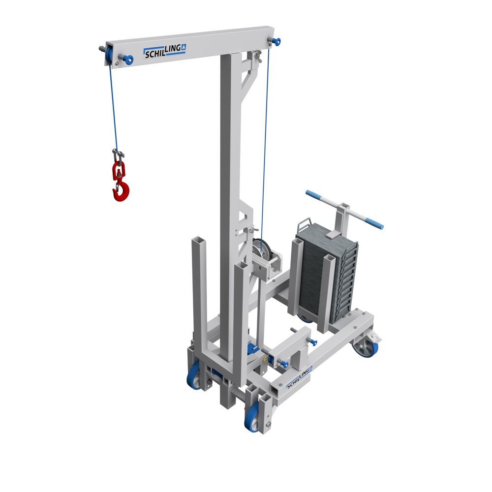 Immagine del prodotto n. 1: SCHILLING Sollevatore multiplo in alluminio, portata 250 kg, con contrappeso