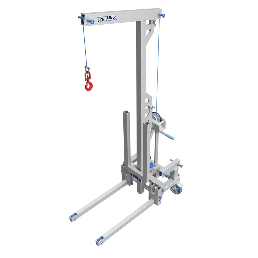 SCHILLING Sollevatore multiplo in alluminio, portata 250 kg Immagine del prodotto: SCHILLING Sollevatore multiplo in alluminio, portata 250 kg