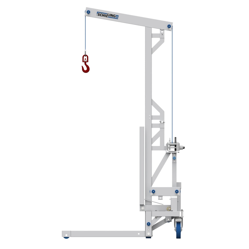 SCHILLING Sollevatore multiplo in alluminio, portata 250 kg Immagine del prodotto n. 5: SCHILLING Sollevatore multiplo in alluminio, portata 250 kg