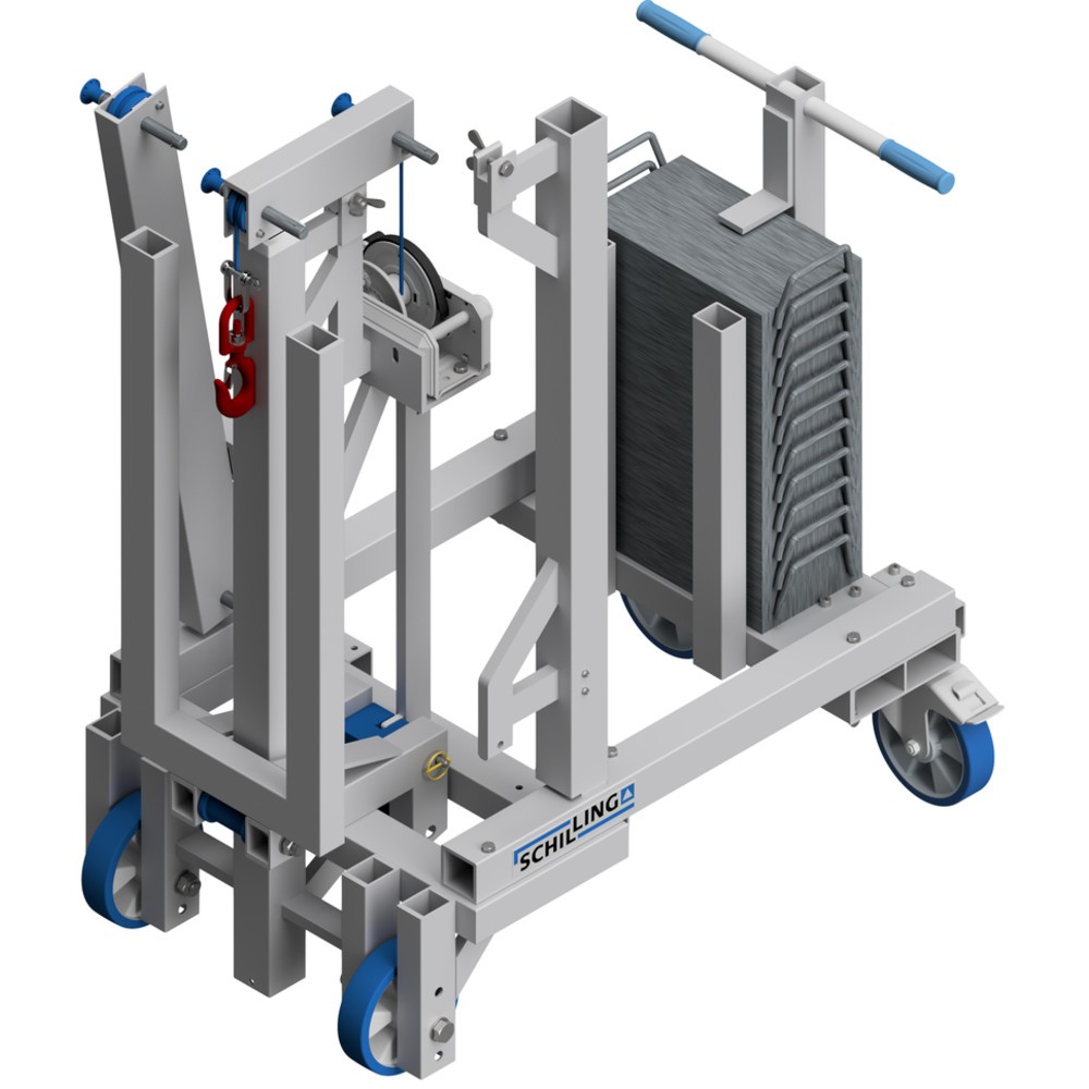 Immagine del prodotto n. 3: SCHILLING Sollevatore multiplo in alluminio, portata 250 kg, con contrappeso