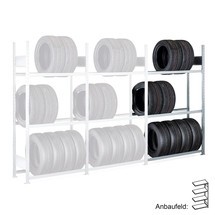 Produktabbildung Nr. 5: SCHULTE Reifenregal, AF, HxBxT 2.000 x 1.150 x 400 mm