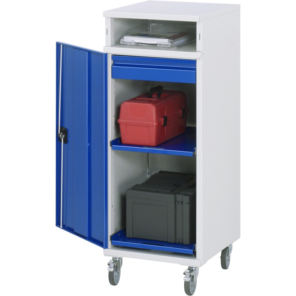 Immagine del prodotto: Scrittoio mobile RAU, AxLxP 1.185 x 450 x 520 mm, cassetti 1 x 80 mm